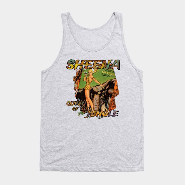 Sheena - Queen of the Jungle Tank Top by Joaddo